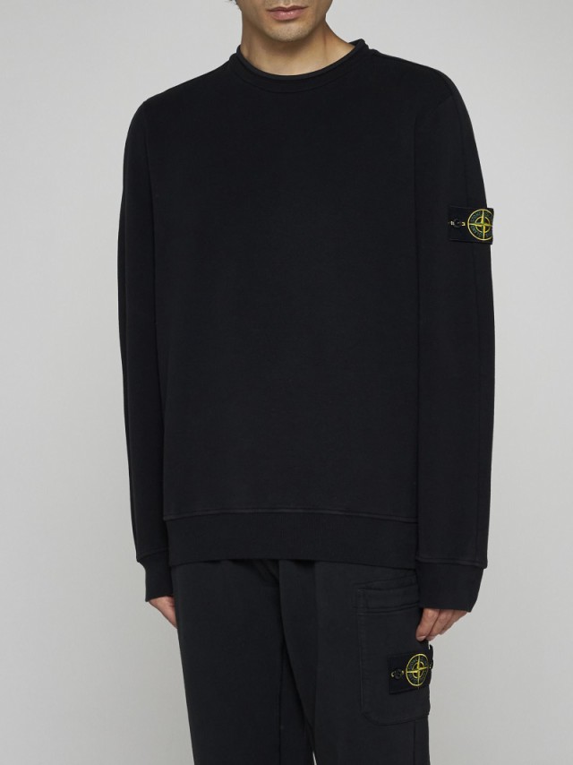 STONE ISLAND ストーン アイランド ブラック Black トレーナー メンズ 秋冬2023 791561352 #V0029  【関税・送料無料】【ラッピング無料】｜au PAY マーケット