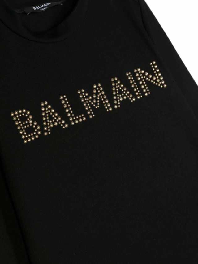 BALMAIN バルマン ブラック Black ドレス ガールズ 秋冬2023 BT1A60 J0035 930BC  【関税・送料無料】【ラッピング無料】 ia｜au PAY マーケット