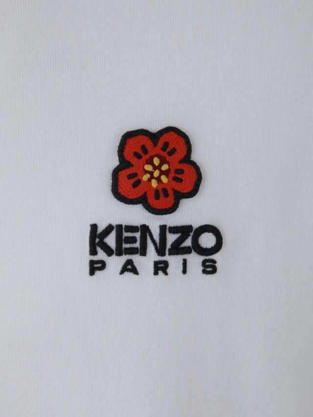 KENZO ケンゾー ホワイト White Tシャツ メンズ 秋冬2023 FC65TS4124SG