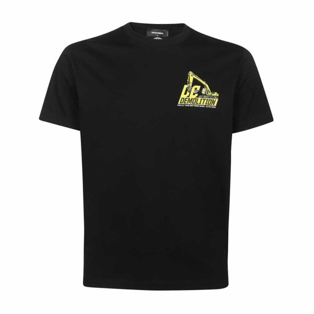 DSQUARED2 ディースクエアード ブラック black Tシャツ メンズ 春夏2023 S74GD1057S23009_900  【関税・送料無料】【ラッピング無料】 ia｜au PAY マーケット