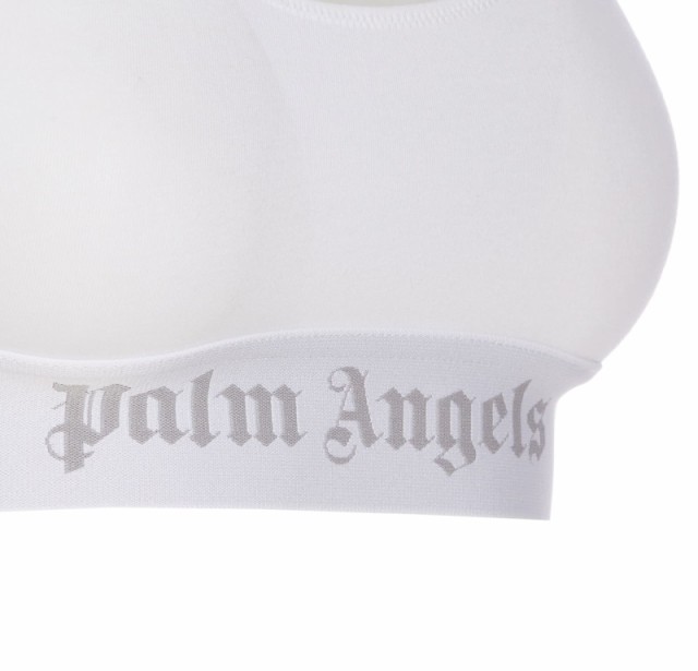 PALM ANGELS パーム エンジェルス ホワイト Bianco トップス レディース 秋冬2023 PWUB002F23FAB001 0101  【関税・送料無料】【ラッピン｜au PAY マーケット