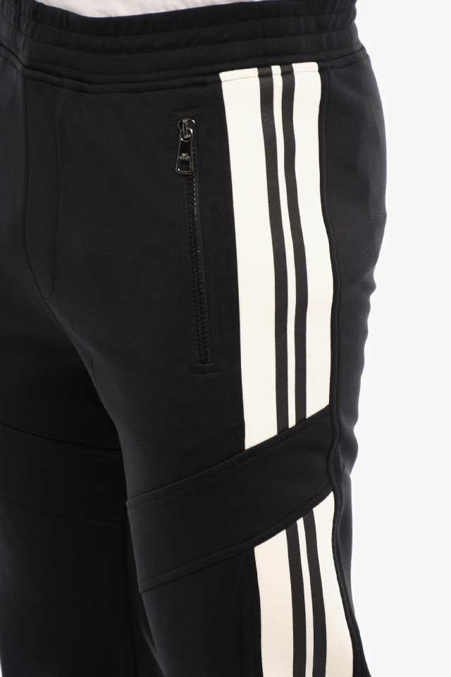 NEIL BARRETT ニール バレット Black パンツ BJP012CH R503C 042 メンズ SKINNY FIT JOGGERS  WITH CONTRASTING SIDE BANDS 【関税・送料｜au PAY マーケット