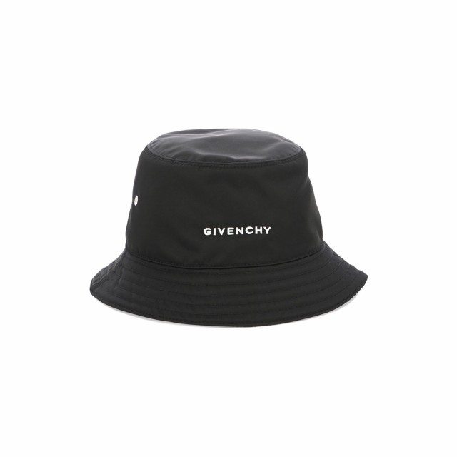 GIVENCHY ジバンシィ ブラック Black ”GIVENCHY” bucket hat 帽子