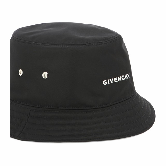 GIVENCHY ジバンシィ ブラック Black ”GIVENCHY” bucket hat 帽子