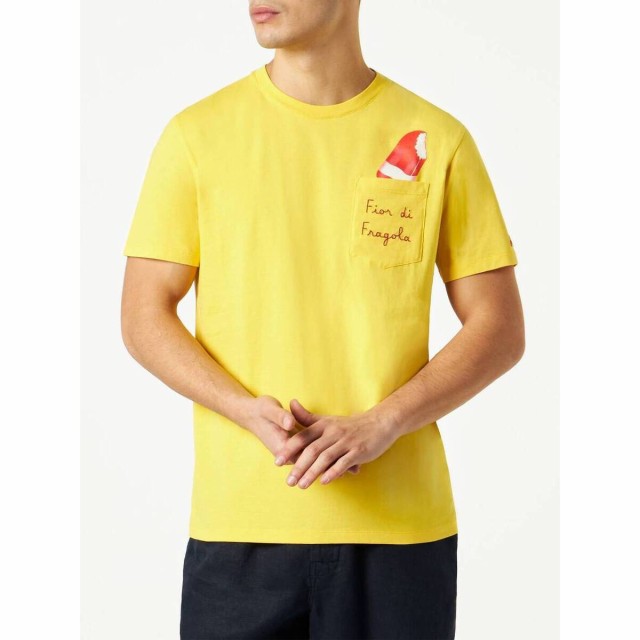 MC2 SAINT BARTH エムシーツーセイントバース イエロー YELLOW Tシャツ