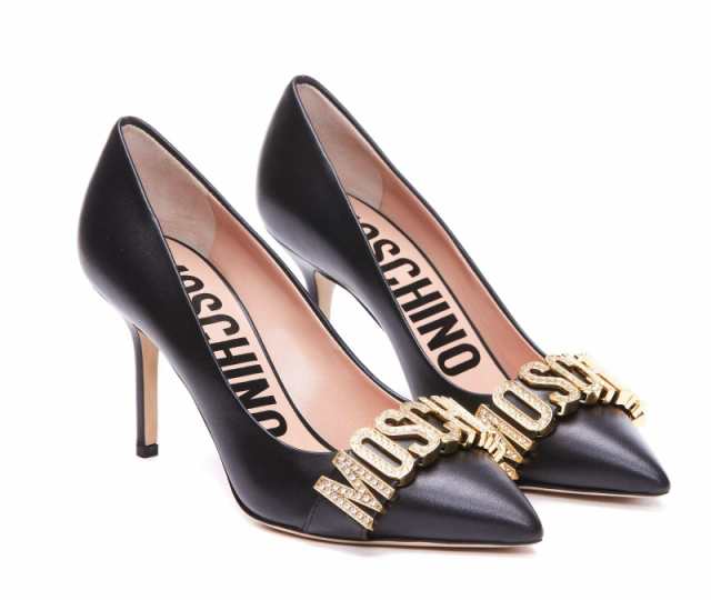 MOSCHINO モスキーノ Black パンプス レディース 秋冬2023 MA10088C1H