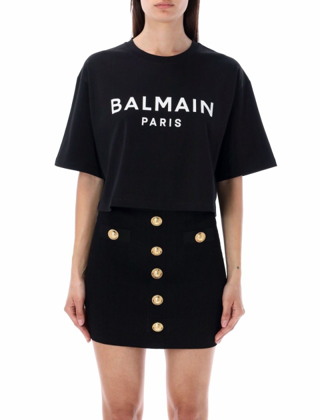 BALMAIN バルマン Tシャツ レディース 秋冬2023 BF1EE020BB02EAB 【関税・送料無料】【ラッピング無料】 ia｜au PAY  マーケット