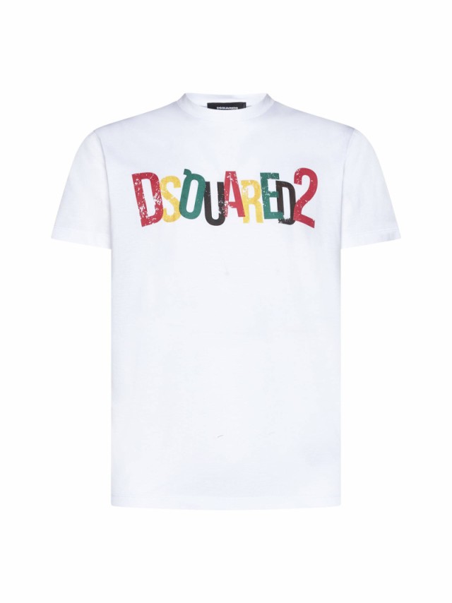 DSQUARED2 ディースクエアード WHITE Tシャツ メンズ 春夏2023 S71GD1249S23009 100  【関税・送料無料】【ラッピング無料】 ia｜au PAY マーケット