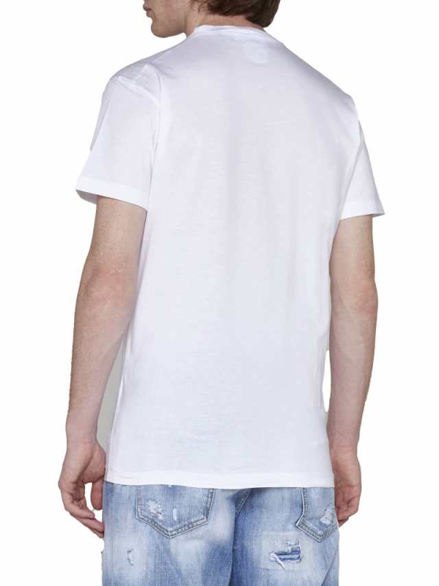 DSQUARED2 ディースクエアード WHITE Tシャツ メンズ 春夏2023 S71GD1249S23009 100  【関税・送料無料】【ラッピング無料】 ia｜au PAY マーケット