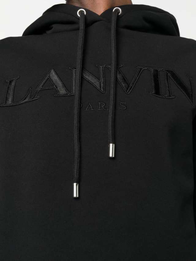 LANVIN ランバン ブラック Nero トレーナー メンズ 春夏2023