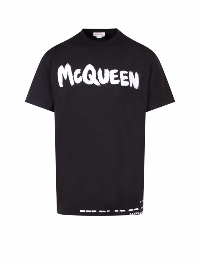 ALEXANDER MCQUEEN アレキサンダー マックイーン BLACK MIX Tシャツ