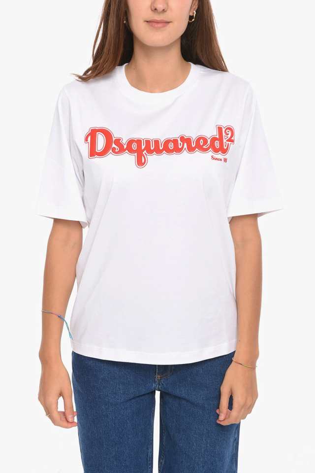 DSQUARED2 ディースクエアード White トップス S72GD0421 S24387 100