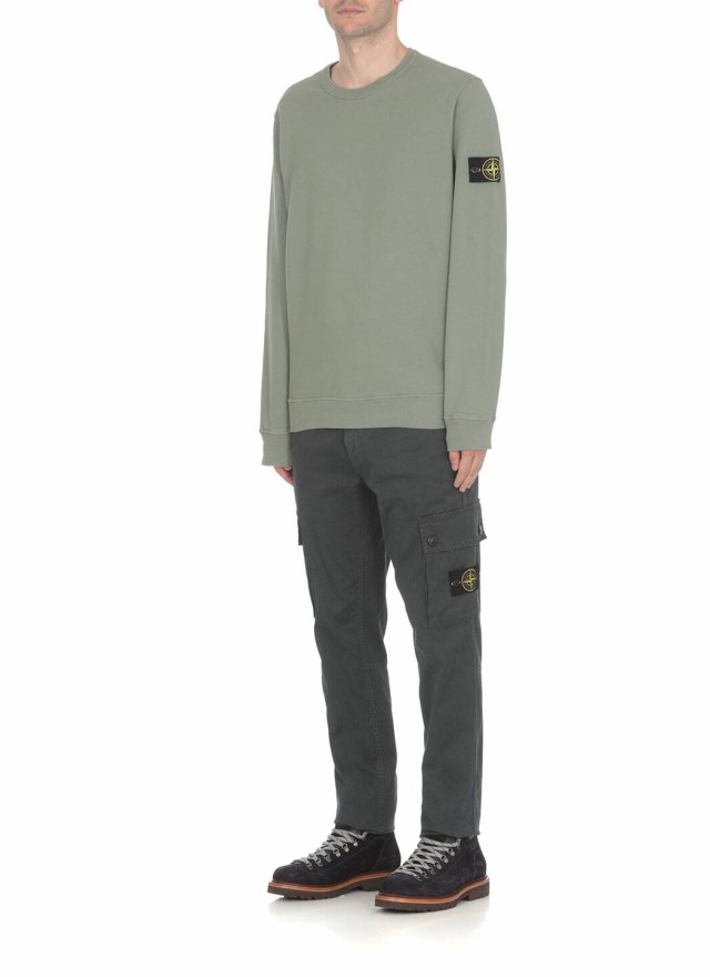 STONE ISLAND ストーン アイランド Green トレーナー メンズ 秋冬2023 791562420 V0055  【関税・送料無料】【ラッピング無料】 ia｜au PAY マーケット