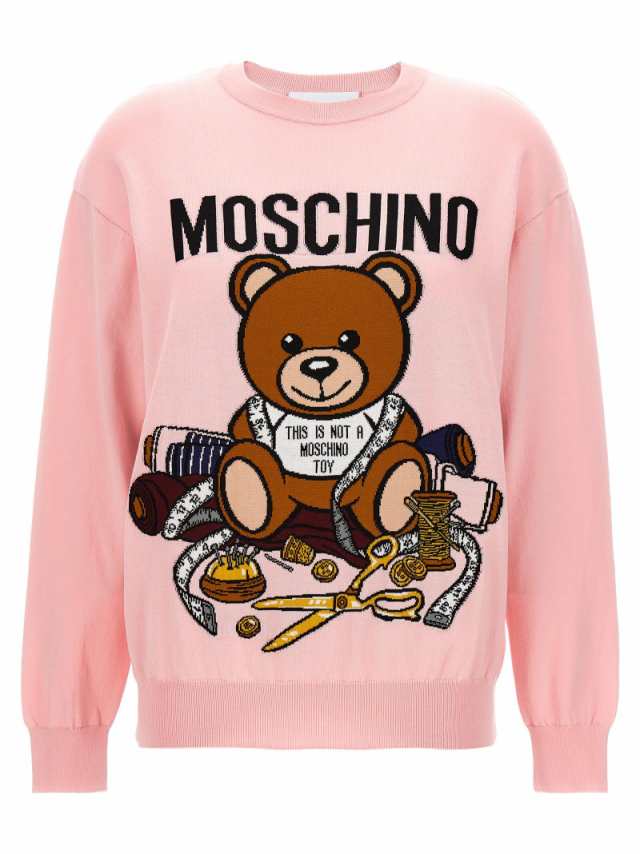 MOSCHINO モスキーノ ピンク Rosa ニットウェア レディース 秋冬2023