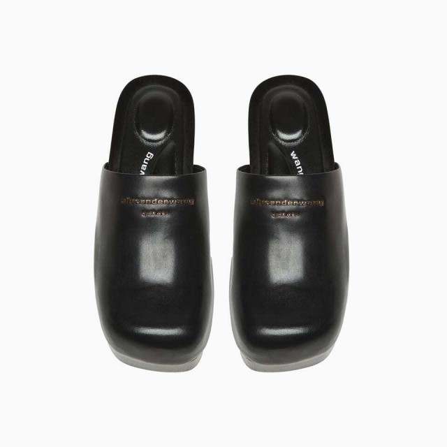 ALEXANDER WANG アレキサンダーワン BLACK フラットシューズ