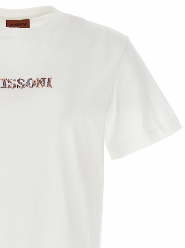 MISSONI ミッソーニ ホワイト White Tシャツ メンズ 秋冬2023