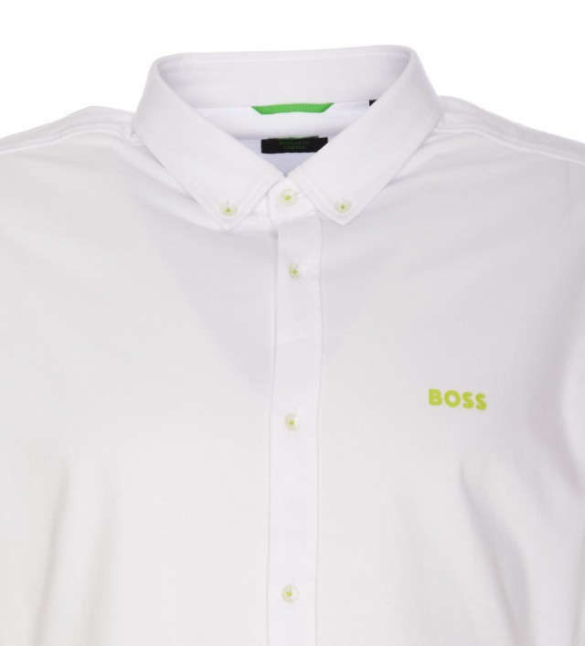 HUGO BOSS ヒューゴボス ホワイト White シャツ メンズ 秋冬2023 50497486 100 【関税・送料無料】【ラッピング無料】  ia｜au PAY マーケット