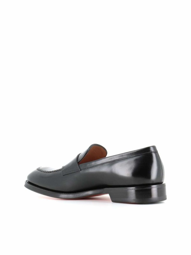 SANTONI サントーニ ブラック Black ローファー メンズ 秋冬2023 MCJS18645PB1HOBRN01 BLACK  【関税・送料無料】【ラッピング無料】 ia｜au PAY マーケット