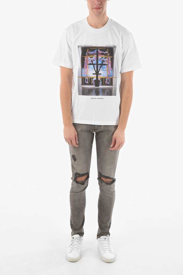 デウス エクスマキナ クレイググリーン Tシャツ トップス メンズ T-shirts Steel grey - トップス