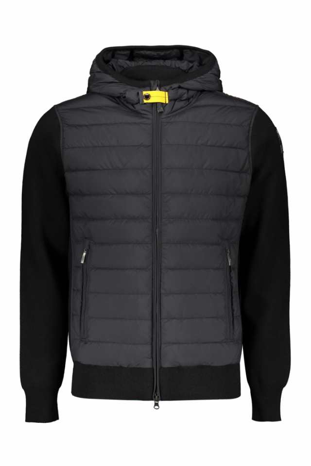 PARAJUMPERS パラジャンパーズ ブラック black コート メンズ 秋冬2023 PMHYKR02_0541  【関税・送料無料】【ラッピング無料】 ia｜au PAY マーケット