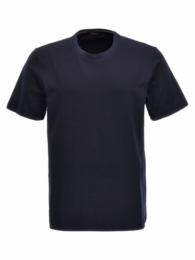 BRIONI ブリオーニ ブルー Blue Tシャツ メンズ 秋冬2023