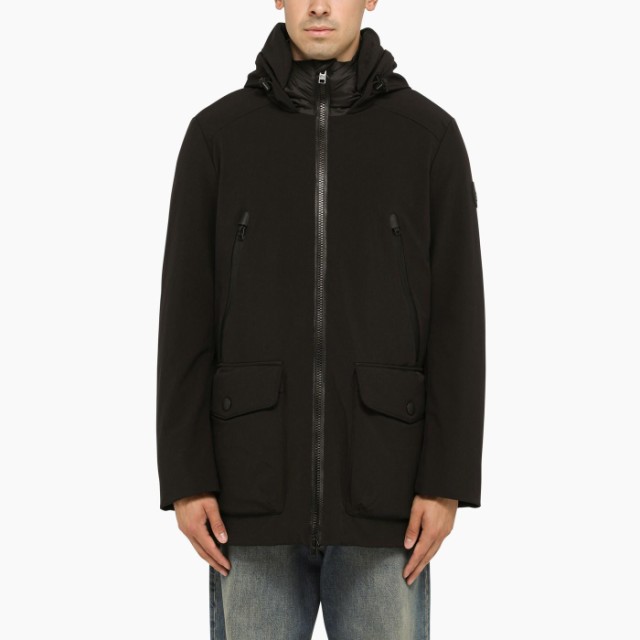 WOOLRICH ウールリッチ ブラック Black コート メンズ 秋冬2023 CFWOOU0859MRUT3496 100  【関税・送料無料】【ラッピング無料】 ia｜au PAY マーケット