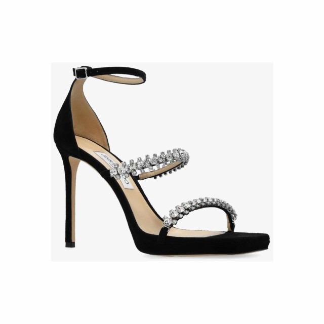 JIMMY CHOO ジミーチュウ ブラック Black サンダル レディース 春夏2023 BING SANDAL105 SIW BLACK  【関税・送料無料】【ラッピング無料｜au PAY マーケット