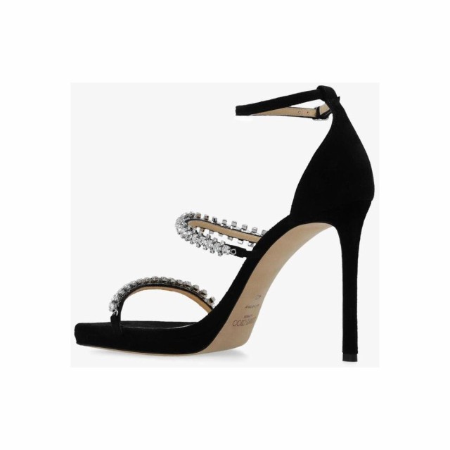 JIMMY CHOO ジミーチュウ ブラック Black サンダル レディース 春夏2023 BING SANDAL105 SIW BLACK  【関税・送料無料】【ラッピング無料｜au PAY マーケット