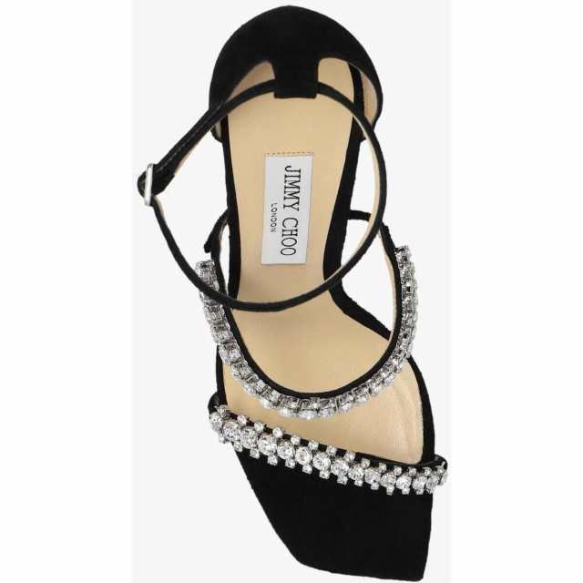 JIMMY CHOO ジミーチュウ ブラック Black サンダル レディース 春夏2023 BING SANDAL105 SIW BLACK  【関税・送料無料】【ラッピング無料｜au PAY マーケット