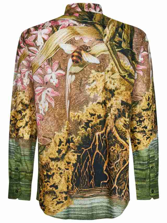 ETRO エトロ マルチカラー Multicolor シャツ メンズ 秋冬2023