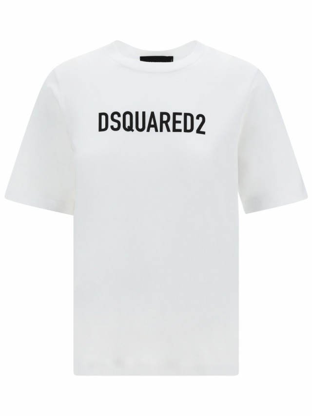 DSQUARED2 ディースクエアード ホワイト Bianco Tシャツ レディース 秋冬2023 S75GD0283 S24321100  【関税・送料無料】【ラッピング無料｜au PAY マーケット