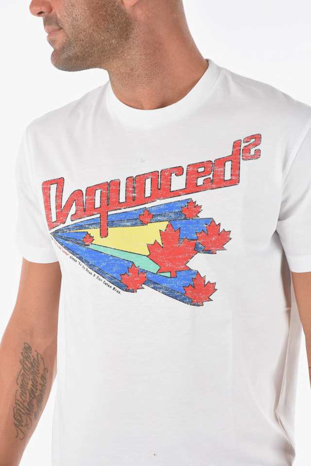 DSQUARED2 ディースクエアード White トップス S71GD1061 S23009 100 メンズ PRINTED COOL FIT T- SHIRT 【関税・送料無料】【ラッピングの通販はau PAY マーケット BRANDSHOP・クラージュ | Dsquared2 クールフィット スーパーロゴ ホワイト Tシャツ | tk.gov.ba