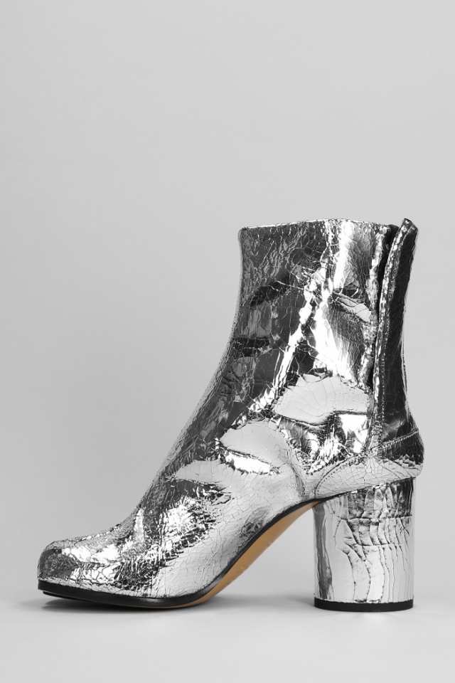 MAISON MARGIELA メゾン マルジェラ シルバー silver ブーツ レディース 秋冬2023 S58WU0260P5016 T9002  【関税・送料無料】【ラッピング｜au PAY マーケット