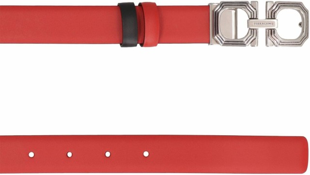 FERRAGAMO フェラガモ レッド red ベルト レディース 秋冬2023 230283_764082 【関税・送料無料】【ラッピング無料】  ia｜au PAY マーケット