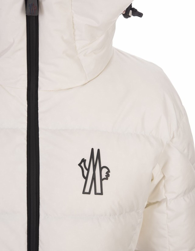 MONCLER GRENOBLE モンクレール グルーノーブス ホワイト Bianco コート レディース 秋冬2023 1A000-32 5399E  041 【関税・送料無料】【｜au PAY マーケット