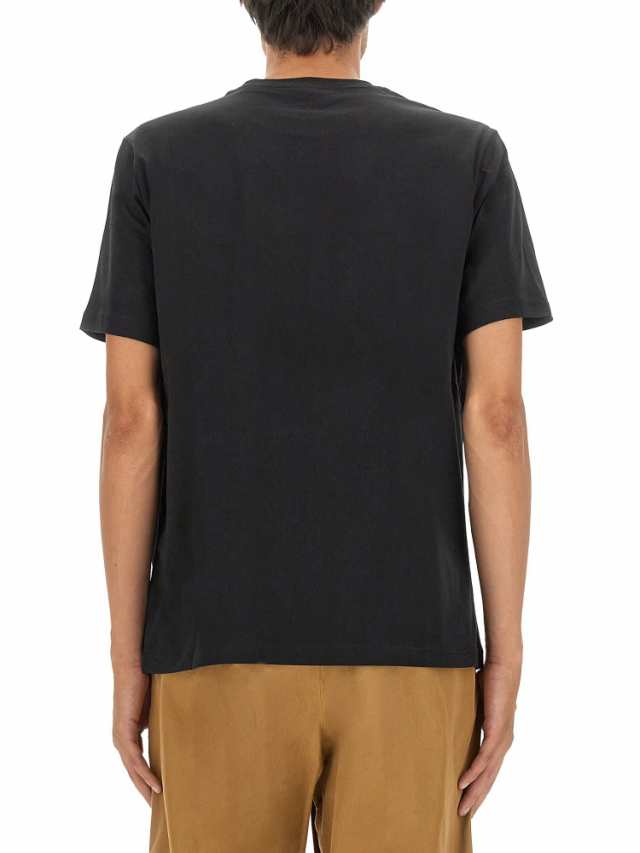 PAUL SMITH ポールスミス ブラック Nero Tシャツ メンズ 秋冬2023