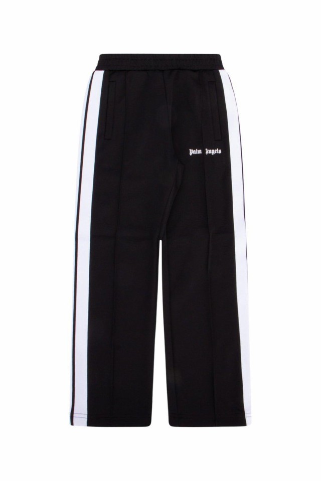 PALM ANGELS パーム・エンジェルス パンツ ボーイズ 秋冬2023 PBCJ002C99FAB001 1001 BLACK WHIT  【関税・送料無料】【ラッピング無料】 ｜au PAY マーケット