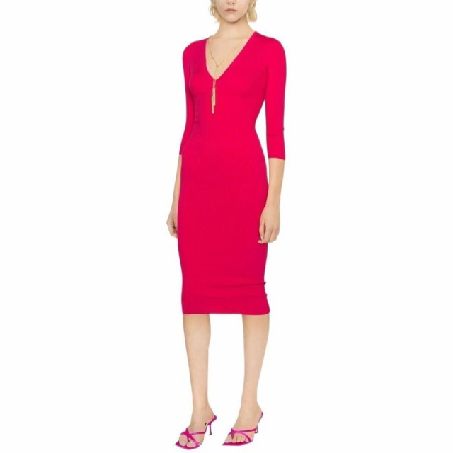 ELISABETTA FRANCHI エリザベッタ フランキ FUCHSIA ドレス レディース 春夏2023 AM71S31E2560  【関税・送料無料】【ラッピング無料】 mcの通販はau PAY マーケット BRANDSHOP・クラージュ