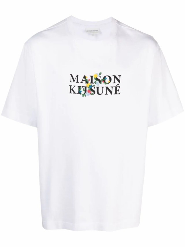 MAISON KITSUNE メゾン キツネ Bianco Tシャツ メンズ 秋冬2023