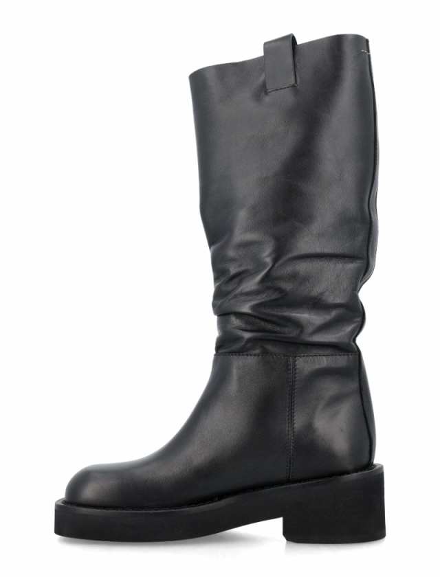 MM6 MAISON MARGIELA エムエム6 メゾン マルジェラ ブラック BLACK ブーツ レディース 秋冬2023  S59WW0107P5732T8013 【関税・送料無料】｜au PAY マーケット