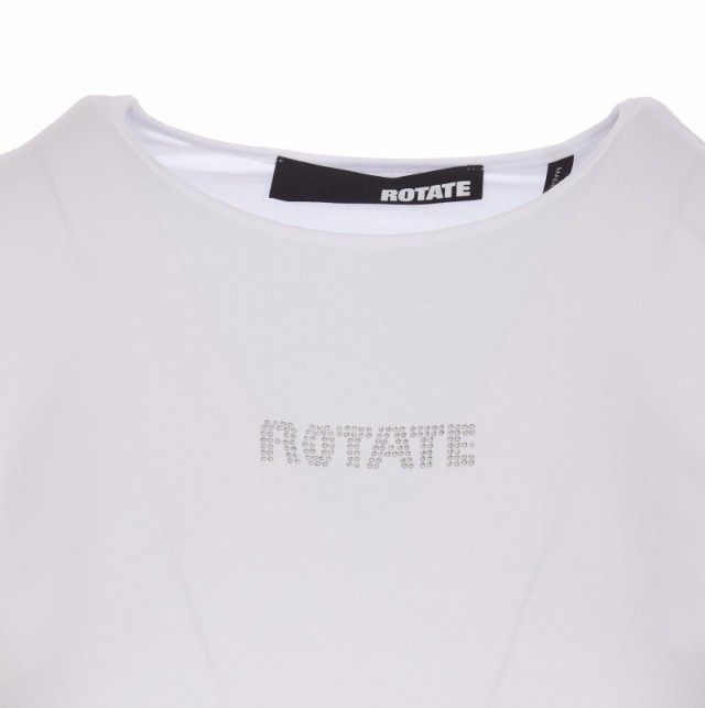 ROTATE BIRGER CHRISTENSEN ローテート ホワイト White Tシャツ