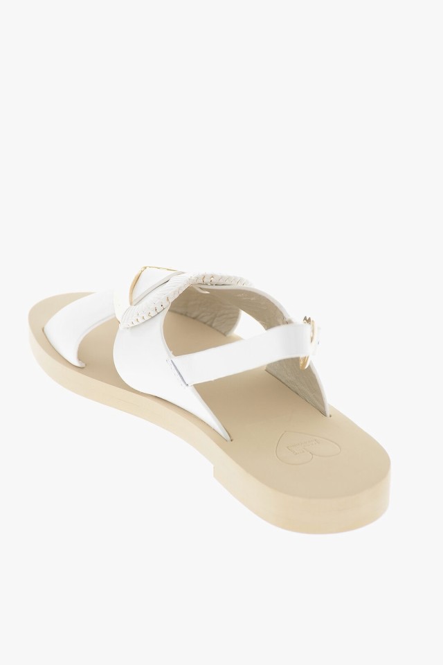 送料無料】 モスキーノ レディース サンダル シューズ Sandals White-