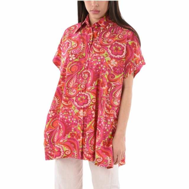 DOLCE＆GABBANA ドルチェ＆ガッバーナ PINK シャツ レディース 
