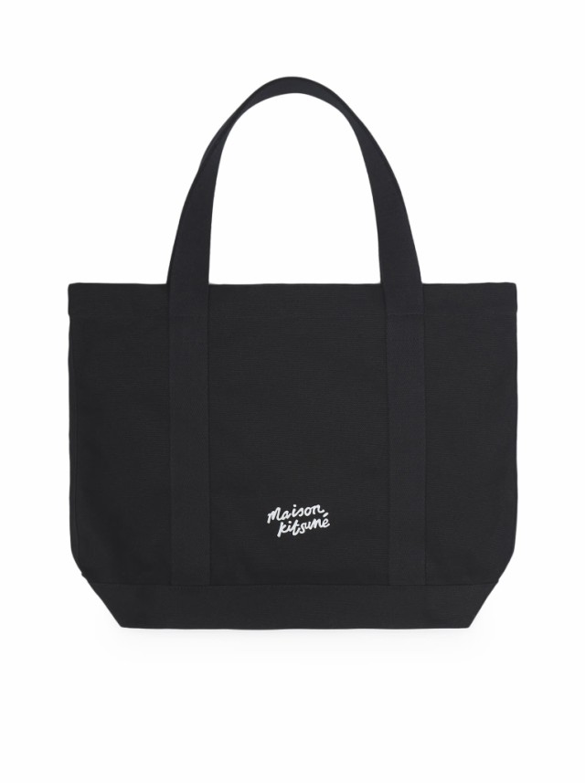 MAISON KITSUNE メゾン キツネ ブラック Black トートバッグ メンズ 秋冬2023 LW05101WW0050 P199  BLACK 【関税・送料無料】【ラッピング｜au PAY マーケット