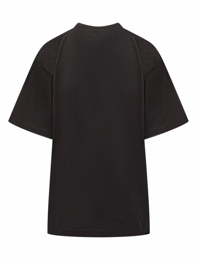 MSGM エムエスジーエム BLACK Tシャツ レディース 秋冬2023