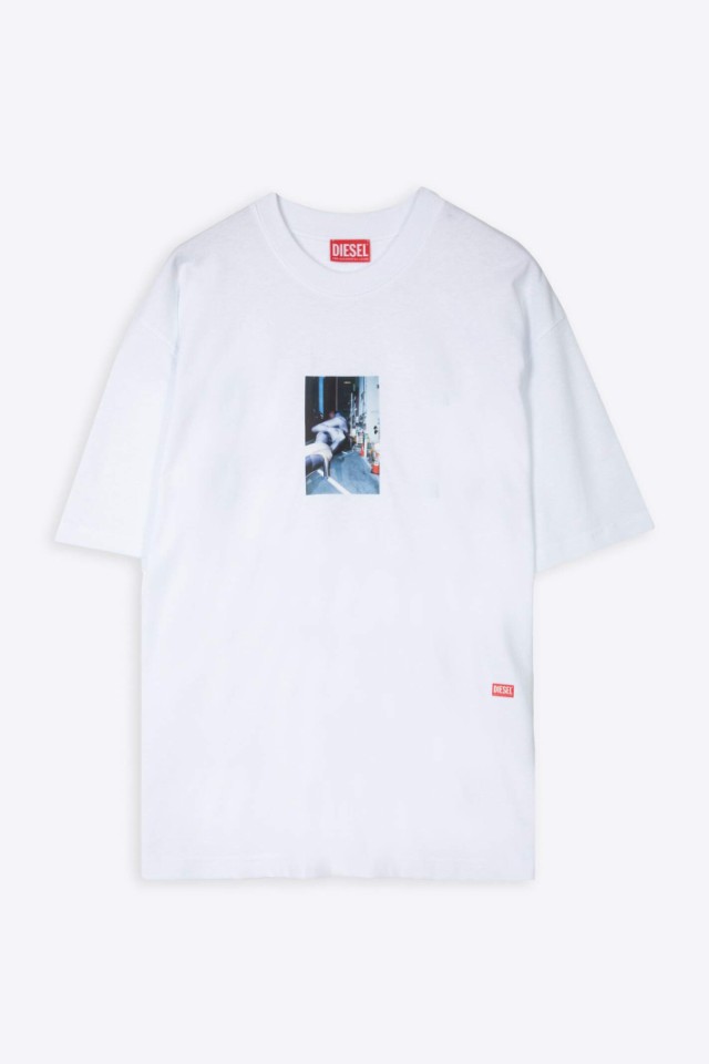 DIESEL ディーゼル ホワイト Bianco Tシャツ メンズ 秋冬2023 A03589 0BEAF.100  【関税・送料無料】【ラッピング無料】 ia｜au PAY マーケット