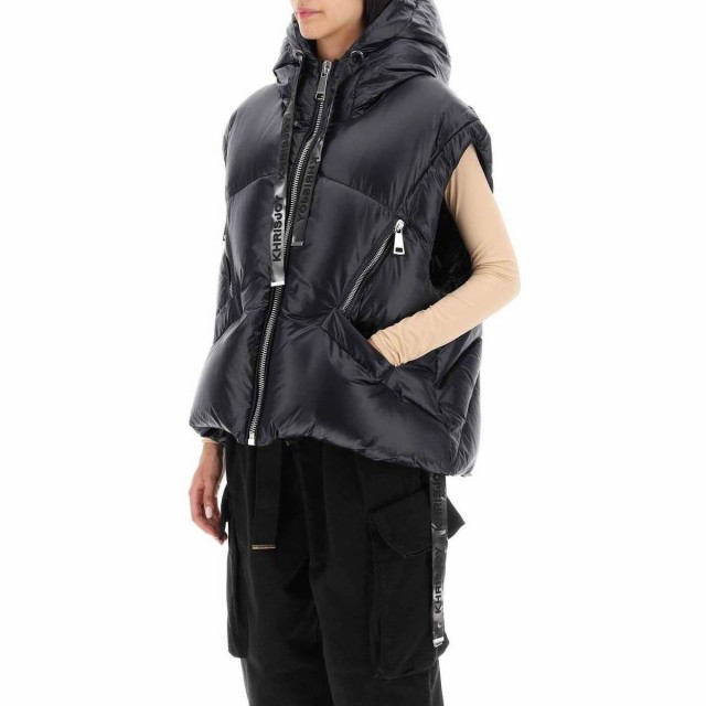 KHRISJOY クリスジョイ Nero Khrisjoy oversized puffer vest with hood トップス レディース  秋冬2023 AFPW003NNYL 【関税・送料無料】｜au PAY マーケット