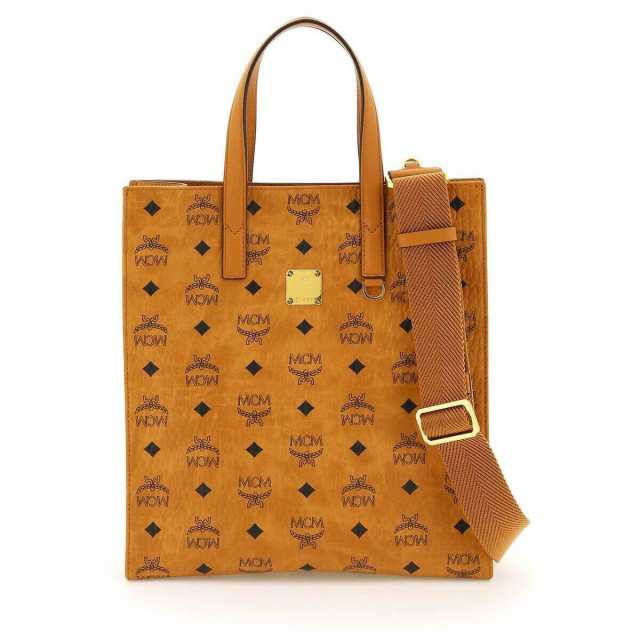 MCM エムシーエム ブラウン Marrone Mcm small tote bag トートバッグ