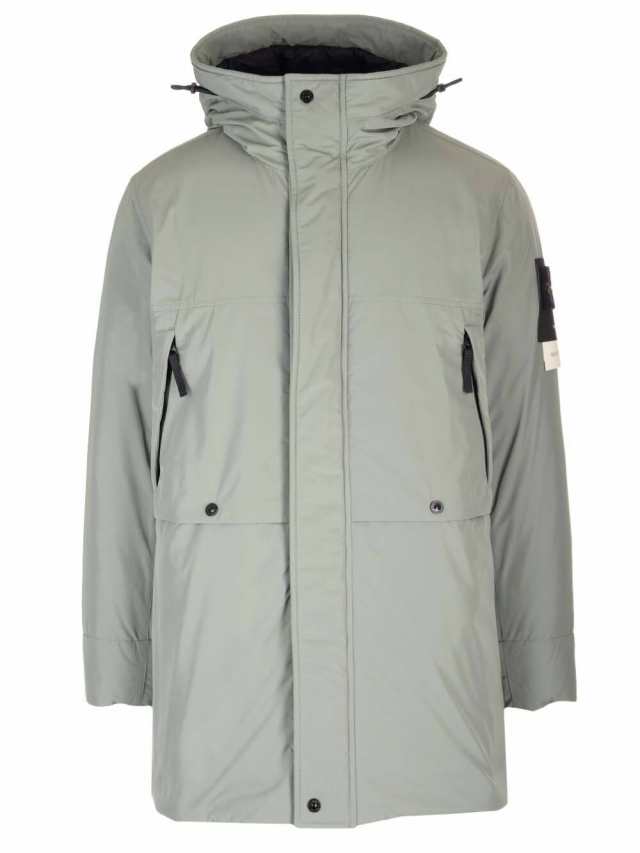 STONE ISLAND ストーン アイランド White コート メンズ 秋冬2023 7915708 26V0055  【関税・送料無料】【ラッピング無料】 ia｜au PAY マーケット