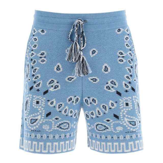 ALANUI アラヌイ Celeste Alanui cotton bandana bermuda shorts